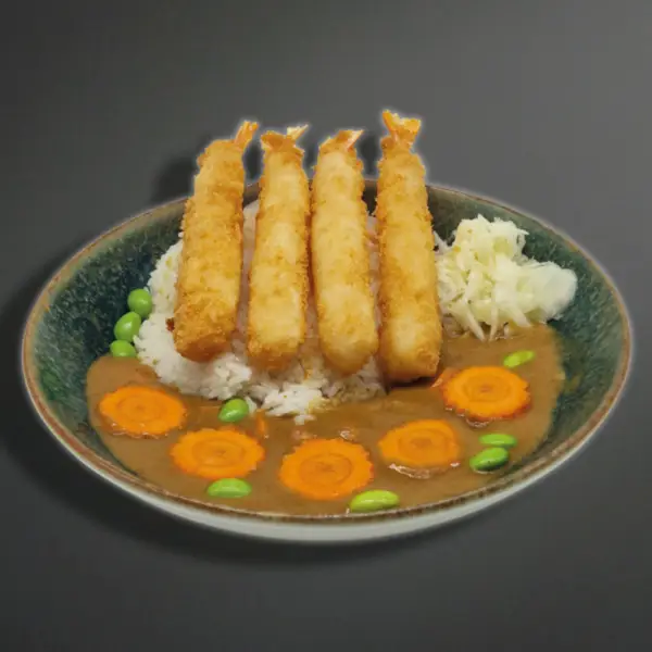 29a. Frit. Garnelen-Curry Don